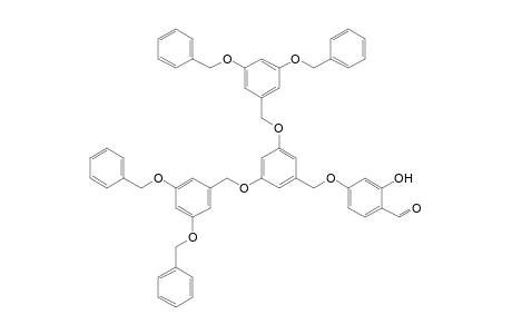 2-Hydroxy-4-[3,5-[bis(3,5-bisbenzyloxy)benzyloxy]benzyloxy]benzaldehyde