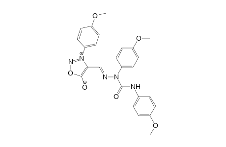 3-(4-Methoxyphenyl)sydnon-4-ylaldehyde 2,4-dimethoxyphenylsemicarbazone