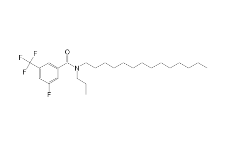 Benzamide, 3-fluoro-5-trifluoromethyl-N-propyl-N-tetradecyl-