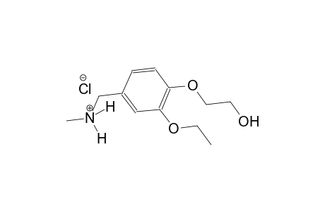 [3-ethoxy-4-(2-hydroxyethoxy)phenyl]-N-methylmethanaminium chloride