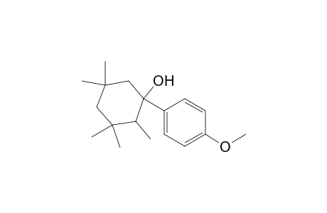 Cyclohexanol, 1-(4-methoxyphenyl)-2,3,3,5,5-pentamethyl-