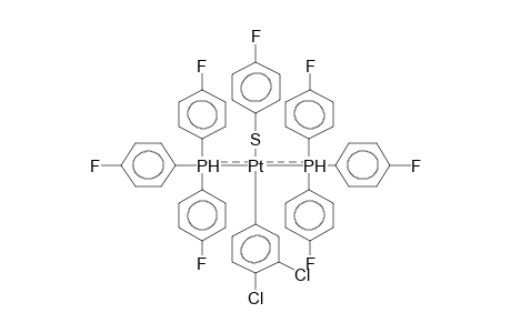 TRANS-3,4-DICHLOROPHENYLBIS[TRIS(4-FLUOROPHENYL)PHOSPHINE](4-FLUOROPHENYLMERCAPTO)PLATINA