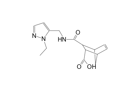 bicyclo[2.2.1]hept-5-ene-2-carboxylic acid, 3-[[[(1-ethyl-1H-pyrazol-5-yl)methyl]amino]carbonyl]-