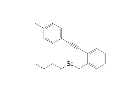 Butyl 2-(4-Tolylethynyl)benzyl Selenide