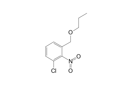 3-Chloro-2-nitrobenzyl alcohol, N-propyl ether