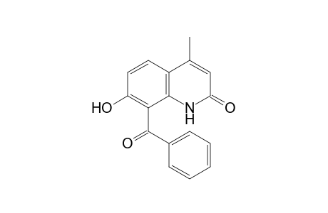 8-benzoyl-7-hydroxy-4-methylquinoline-2(1H)-one