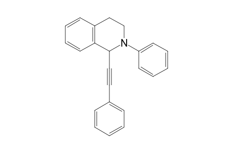2-Phenyl-1-(phenylethynyl)-1,2,3,4-tetrahydroisoquinoline