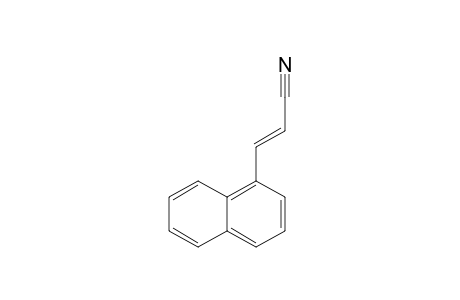 (E)-3-(1-naphthalenyl)-2-propenenitrile