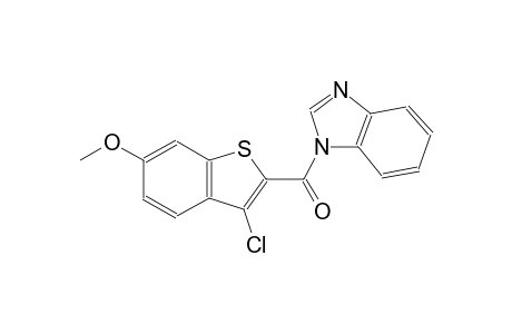 1-[(3-chloro-6-methoxy-1-benzothien-2-yl)carbonyl]-1H-benzimidazole
