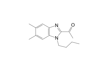 1-(1-Butyl-5,6-dimethyl-1H-benzo[d]imidazol-2-yl)ethan-1-one