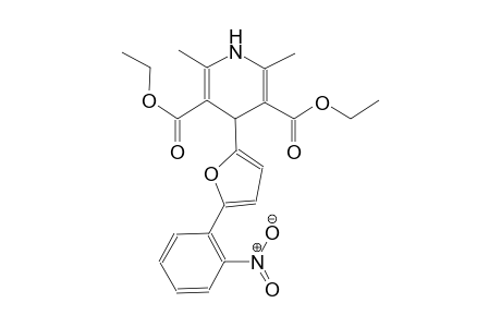 3,5-pyridinedicarboxylic acid, 1,4-dihydro-2,6-dimethyl-4-[5-(2-nitrophenyl)-2-furanyl]-, diethyl ester