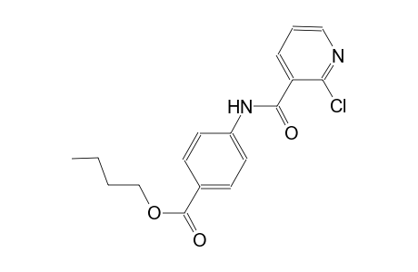 butyl 4-{[(2-chloro-3-pyridinyl)carbonyl]amino}benzoate