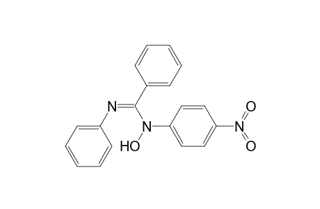 Benzenecarboximidamide, N-hydroxy-N-(4-nitrophenyl)-N'-phenyl-