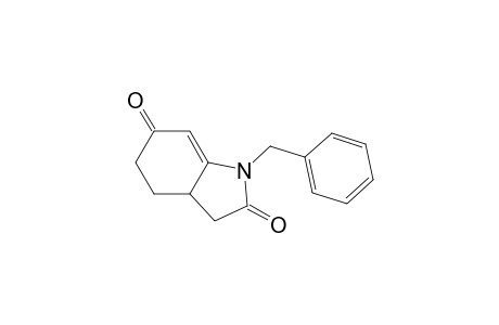1-Benzyl-3,3a,4,5-tetrahydro-1H-indole-2,6-dione