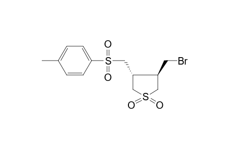(3R,4R)-3-(bromomethyl)-4-[(4-methylphenyl)sulfonylmethyl]sulfolane