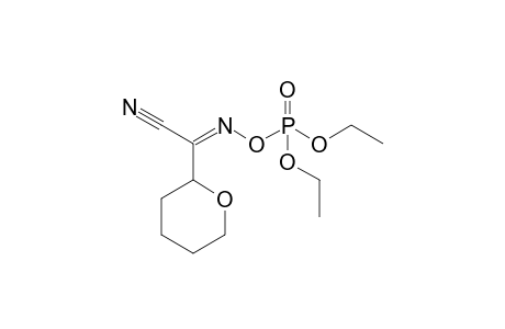 3,5-Dioxa-6-aza-4-phosphaoct-6-ene-8-nitrile, 4-ethoxy-7-(tetrahydro-2H-pyran-2-yl)-, 4-oxide
