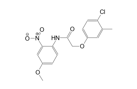 2-(4-chloro-3-methylphenoxy)-N-(4-methoxy-2-nitrophenyl)acetamide