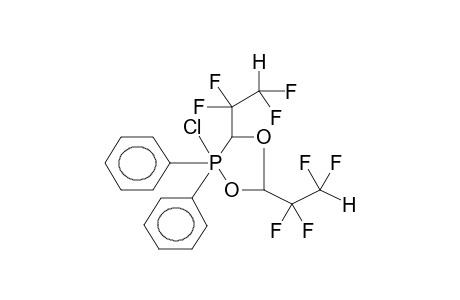 2,2-DIPHENYL-2-CHLORO-3,5-BIS(2-HYDROTETRAFLUOROETHYL)-1,4,2-DIOXAPHOSPHOLANE