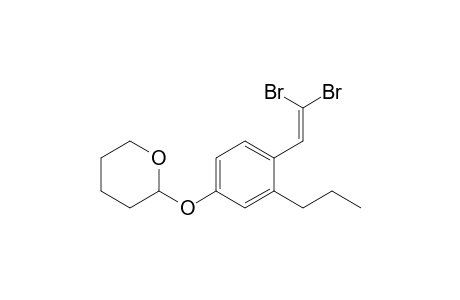 2-[4-(2,2-Dibromovinyl)-3-n-propylphenoxy]tetrahydro-2H-pyran