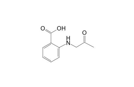 2-[(2-Oxopropyl)amino]benzoic acid