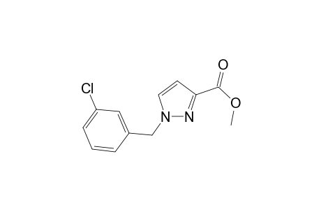 1H-Pyrazole-3-carboxylic acid, 1-[(3-chlorophenyl)methyl]-, methyl ester