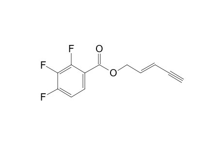 (2E)-2-Penten-4-ynyl 2,3,4-trifluorobenzoate