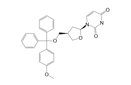 1-((1R,3S)-TETRAHYDRO-3-(((4-METHOXYPHENYL)-DIPHENYLMETHOXY)-METHYL)-1-FURANYL)-2,4(1H,3H)-PYRIMIDINEDIONE
