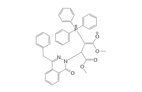 (E)-DIMETHYL-2-[4-BENZYL-1-OXO-2(1H)-PHTHALAZINYL]-3-(1,1,1-TRIPHENYL-LAMBDA(5)-PHOSPHANYLIDENE)-SUCCINATE