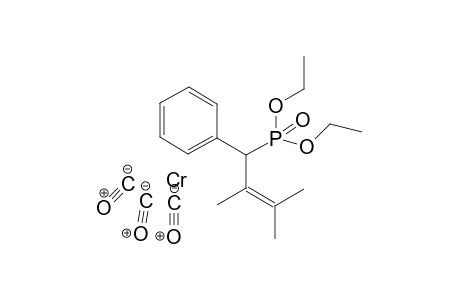Tricarbonyl{eta6-[1-(diethoxyphosphoryl)-2,3-dimethylprop-2-en-1-yl]benzene}chromium(0)