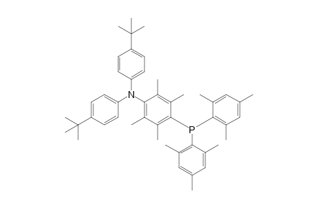 1-[Bis(4-tert-butylphenyl)amino]-2,3,5,6-tetramethyl-4-[di(mesityl)phosphino]benzene