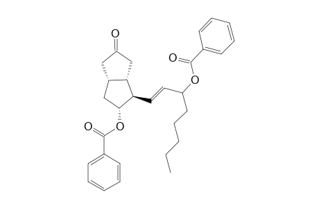 (2S,4R,5R,7R)-5-(Benzoyloxy)-4-(3'-benzoyloxy-1'-octenyl)hexahydro-1(1H)-pentalenone