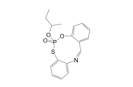 (12Z)-(6-BUTAN-2-YL-OXY)-DIBENZO-[D,H]-[1,3,6,2]-OXATHIAZAPHOSPHONINE-6-OXIDE