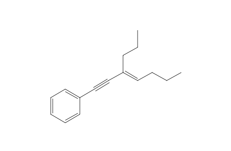 (E)-1-Phenyl-3-propylhept-3-en-1-yne
