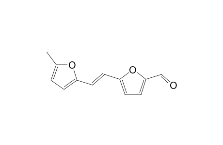 5-[(E)-2-(5-methyl-2-furanyl)ethenyl]-2-furancarboxaldehyde