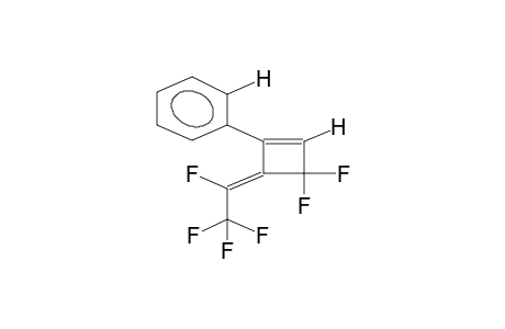 1-PHENYL-4-TETRAFLUOROETHYLIDENE-3,3-DIFLUOROCYCLO-1-BUTENE