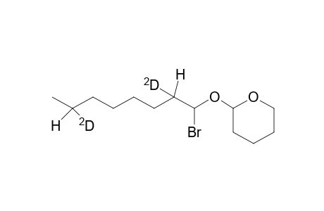 [2,7-2H2]-1-Bromo-8-(tetrahydropyran-2'-yloxy)octane