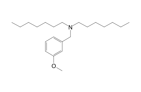 3-Methoxybenzylamine, N,N-diheptyl-