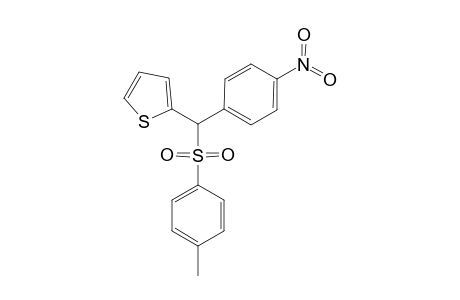 .alpha.-(2'-Thienyl)-[4-nitrobenzyl]-(tolyl)-sulfone