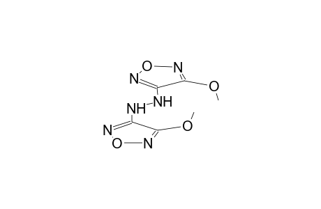 1,2-bis(4-methoxy-3-furazanyl)hydrazine