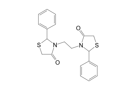 1,2-BIS-(2-PHENYL-4-OXO-1,3-THIAZOLIDIN-3-YL)-ETHANE