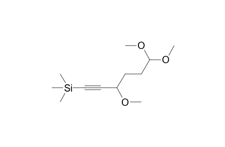 4-Methoxy-6-trimethylsilyl-5-hexynal dimethylacetal