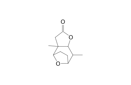 4,7-Epoxy-2H-cyclohepta[b]furan-2-one, octahydro-3a,8-dimethyl-, (3a.alpha.,4.beta.,7.beta.,8.alpha.,8a.alpha.)-(.+-.)-