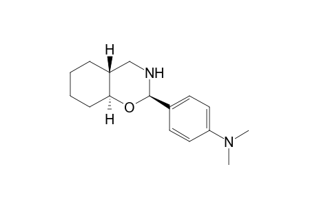 N,N-dimethyl-4-((2R,4aR,8aS)-octahydro-2H-benzo[e][1,3]oxazin-2-yl)aniline