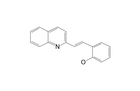 2-[(1E)-2-(2-Quinolinyl)ethenyl]phenol