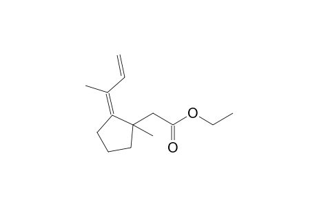Ethyl 1-Methyl-2-(1-methylallylidene)cyclopentane-1-acetate