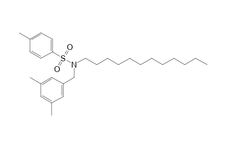 Benzenesulfonamide, 4-methyl-N-(3,5-dimethylbenzyl)-N-dodecyl-