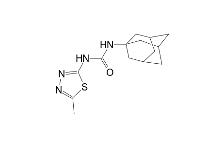 N-(1-adamantyl)-N'-(5-methyl-1,3,4-thiadiazol-2-yl)urea
