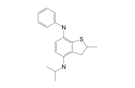 N-(4)-ISOPROPYL-2-METHYL-N-(7)-PHENYL-2,3-DIHYDRO-1-BENZOTHIOPHENE-4,7-DIAMINE