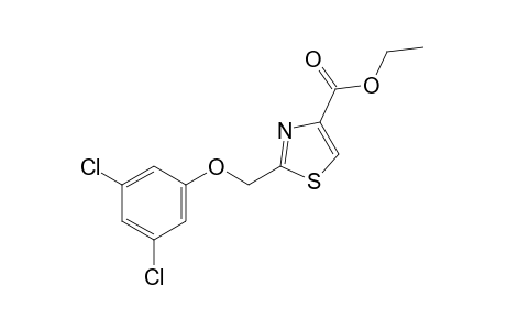 2-[(3,5-dichlorophenoxy)methyl]-4-thiazolecarboxylic acid, ethyl ester