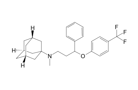 (3s,5s,7s)-N-Methyl-N-(3-phenyl-3-(4-(trifluoromethyl)phenoxy)propyl)adamantan-1-amine